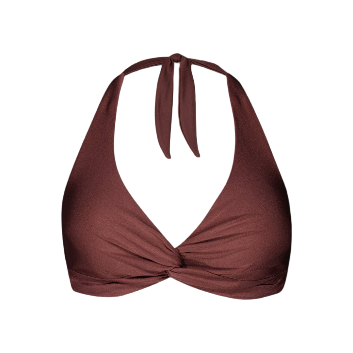 Barts Isla Cross Halter — maroon