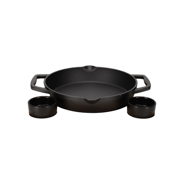 JENS Living Gietijzeren Grill & Serve Set