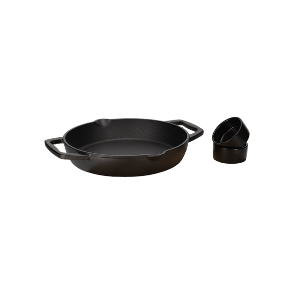 JENS Living Gietijzeren Grill & Serve Set