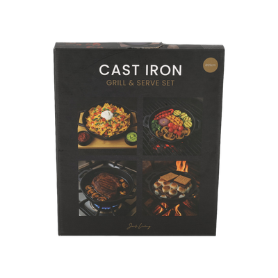 JENS Living Gietijzeren Grill & Serve Set