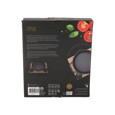 JENS Living Gietijzeren Grill & Serve Set