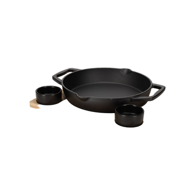 JENS Living Gietijzeren Grill & Serve Set