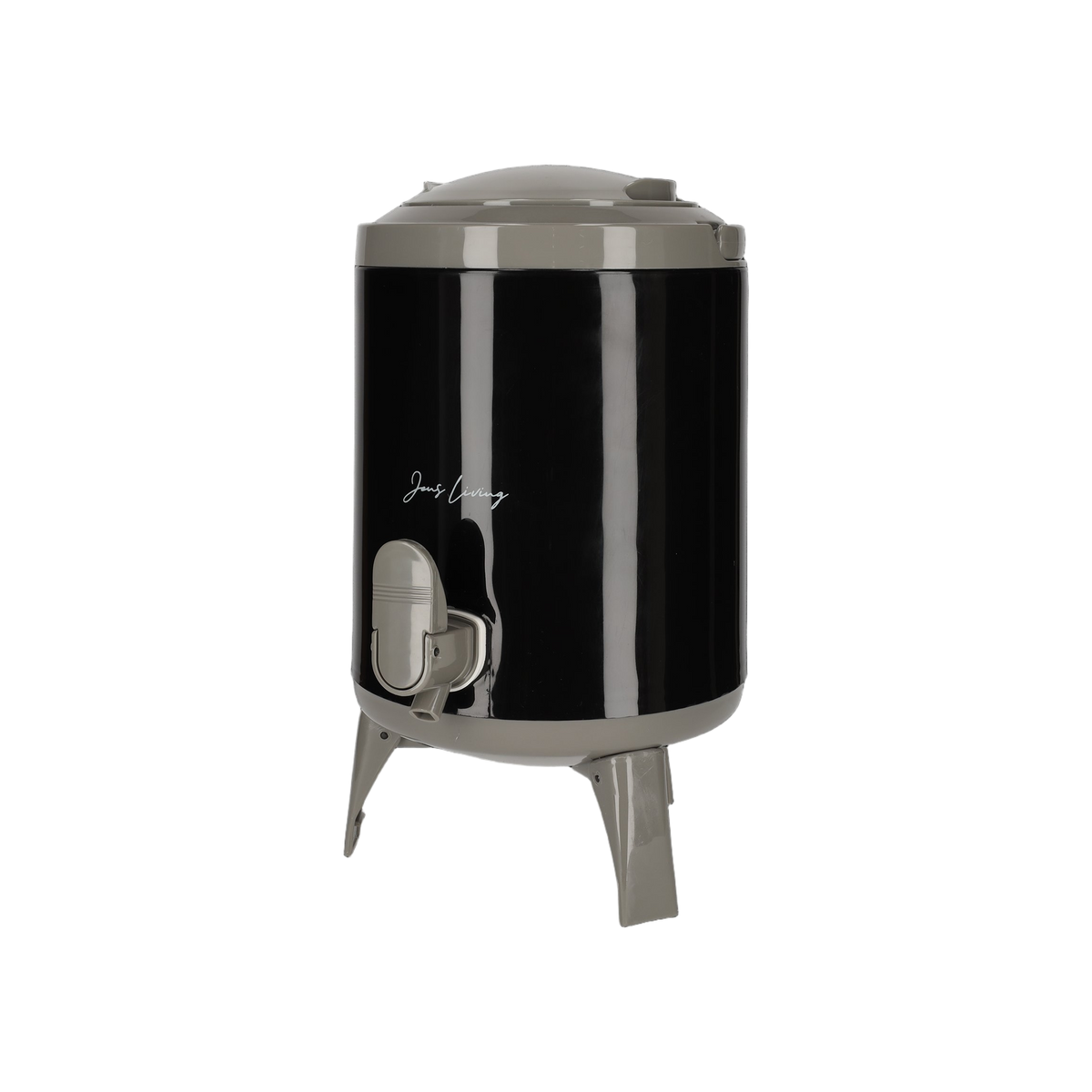 JENS Living Sapdispenser Set met 4 Bekers Zwart