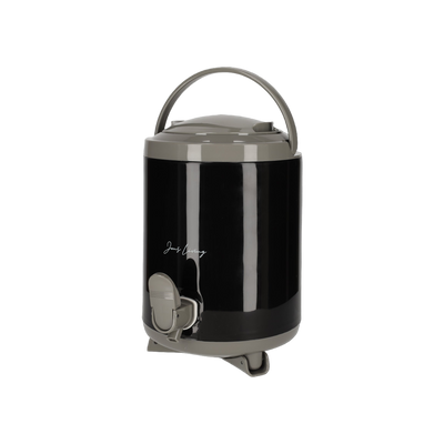 JENS Living Sapdispenser Set met 4 Bekers Zwart