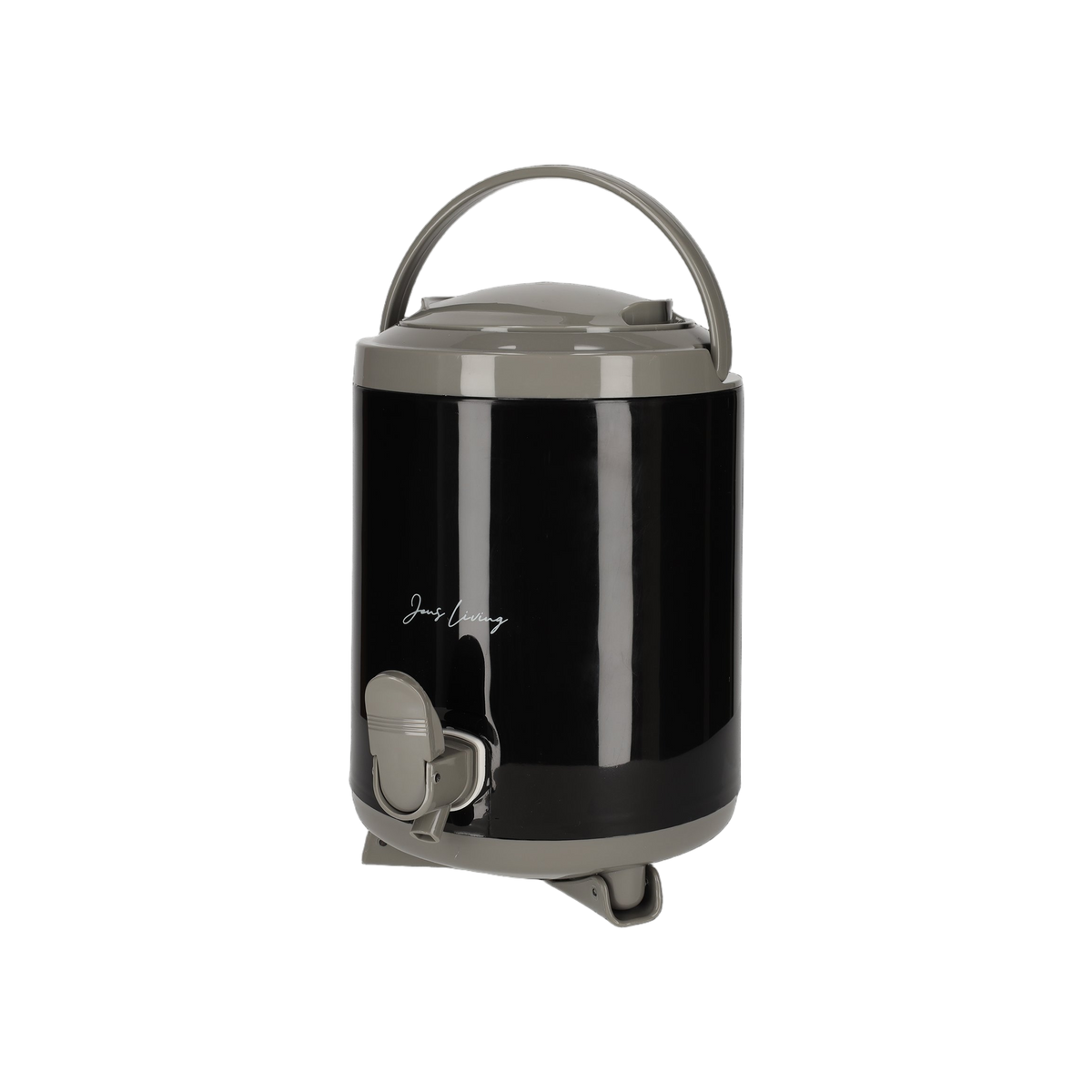 JENS Living Sapdispenser Set met 4 Bekers Zwart