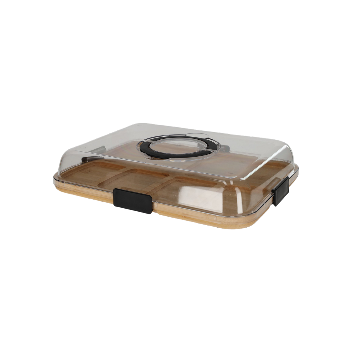 JENS Living Bamboe Snack Tray Met Deksel