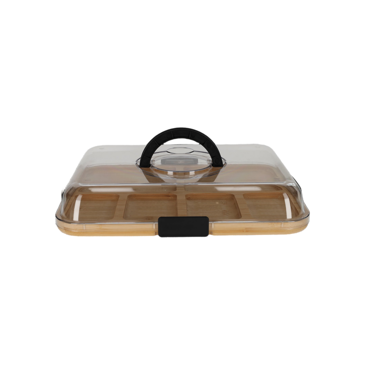 JENS Living Bamboe Snack Tray Met Deksel
