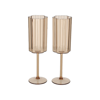 JENS Living Outdoor Champagneglazen Amber /2