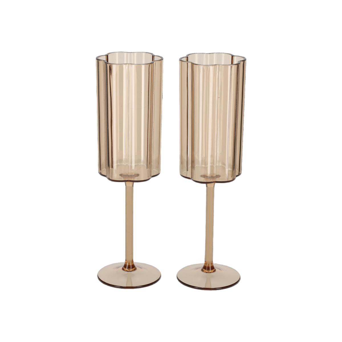 JENS Living Outdoor Champagneglazen Amber /2