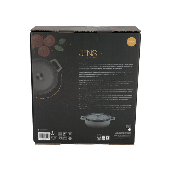 JENS Living Gietijzeren Braadpan 28CM