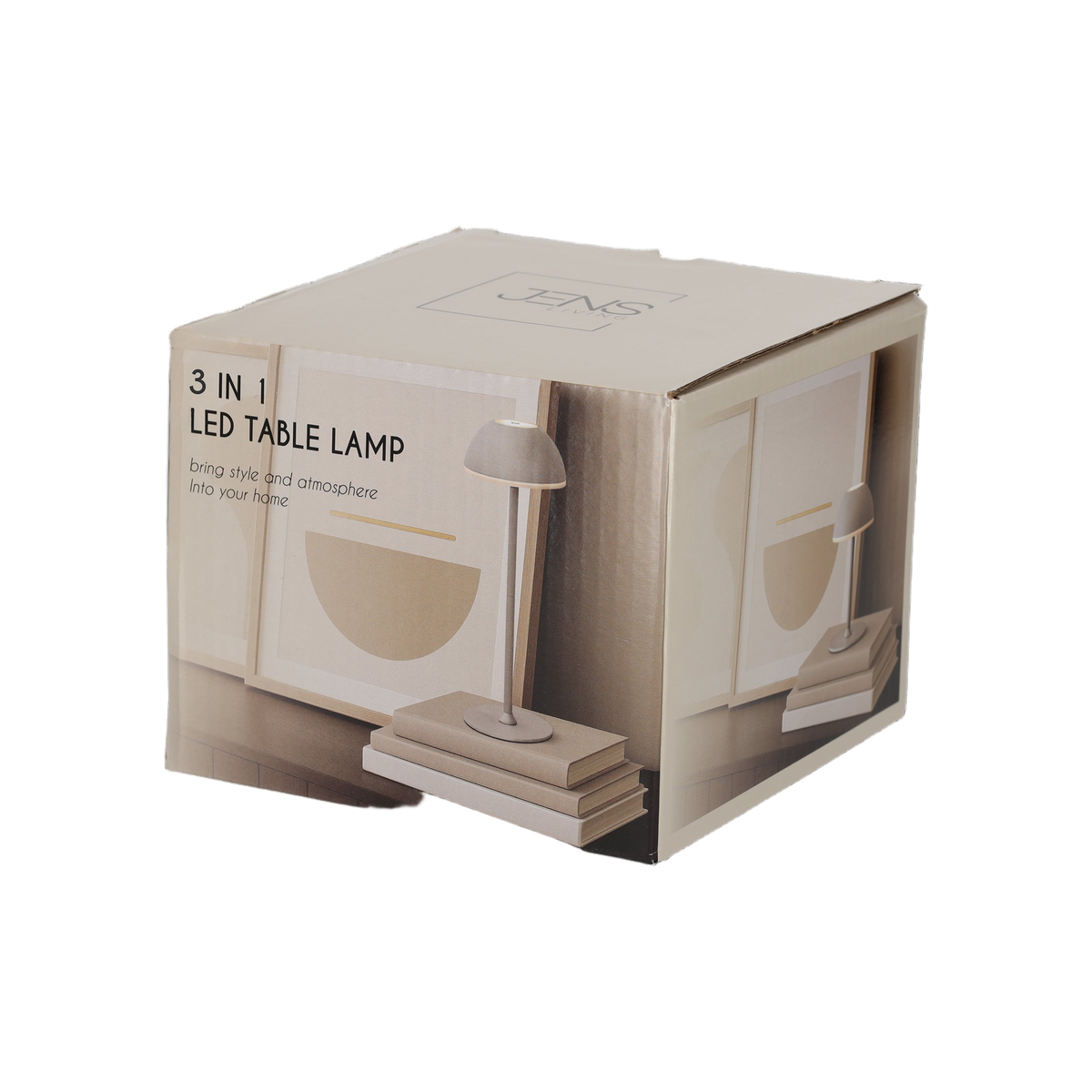 JENS Living 3-in-1 LED Touch Lamp Taupe