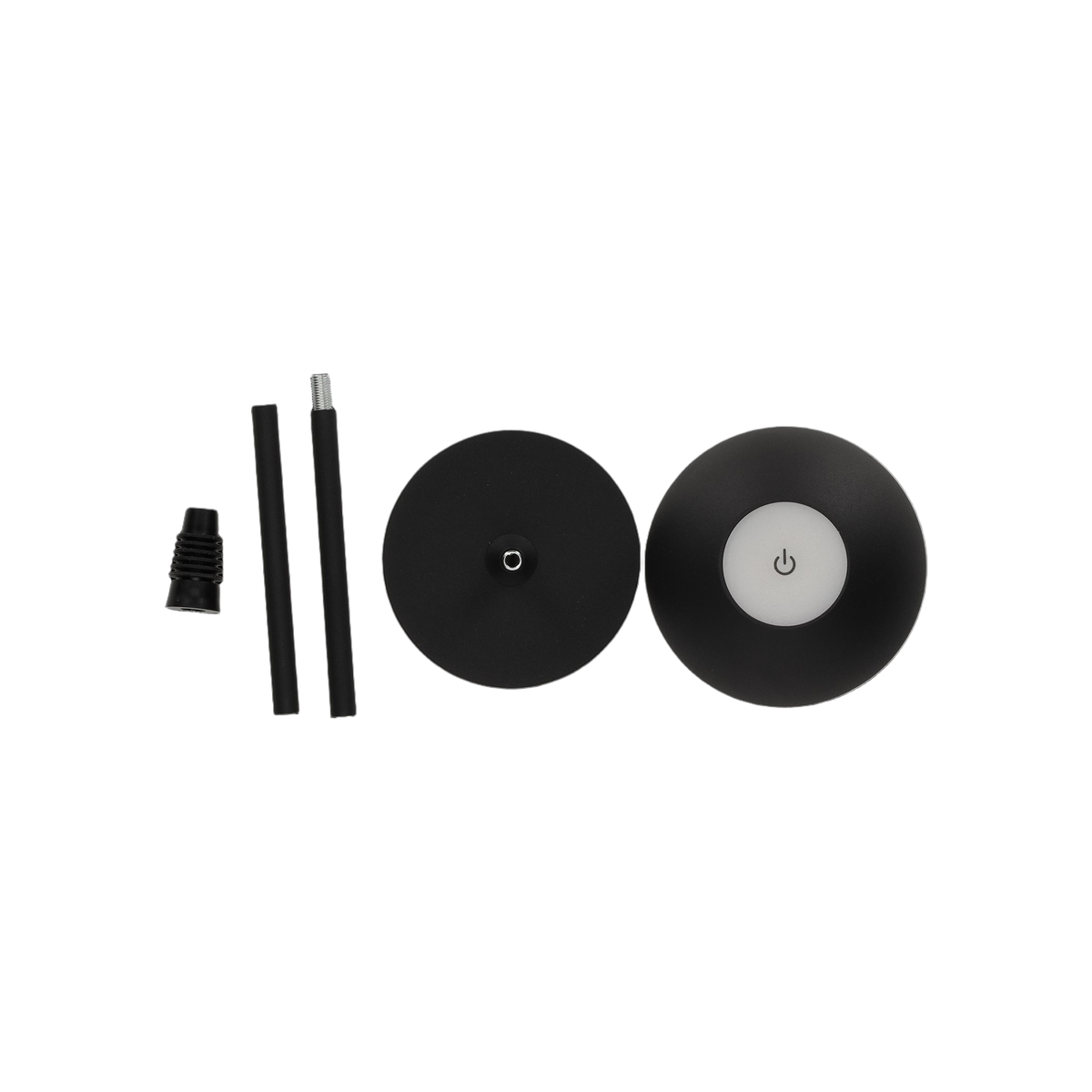 JENS Living 3-in-1 LED Touch Lamp Zwart