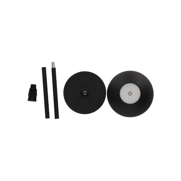 JENS Living 3-in-1 LED Touch Lamp Zwart