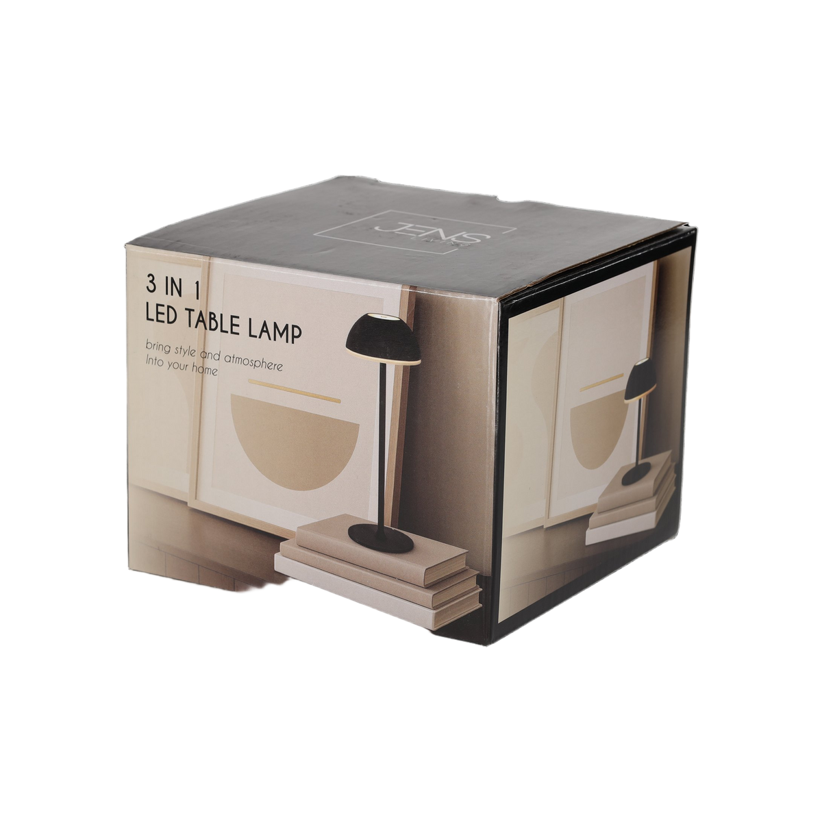 JENS Living 3-in-1 LED Touch Lamp Zwart