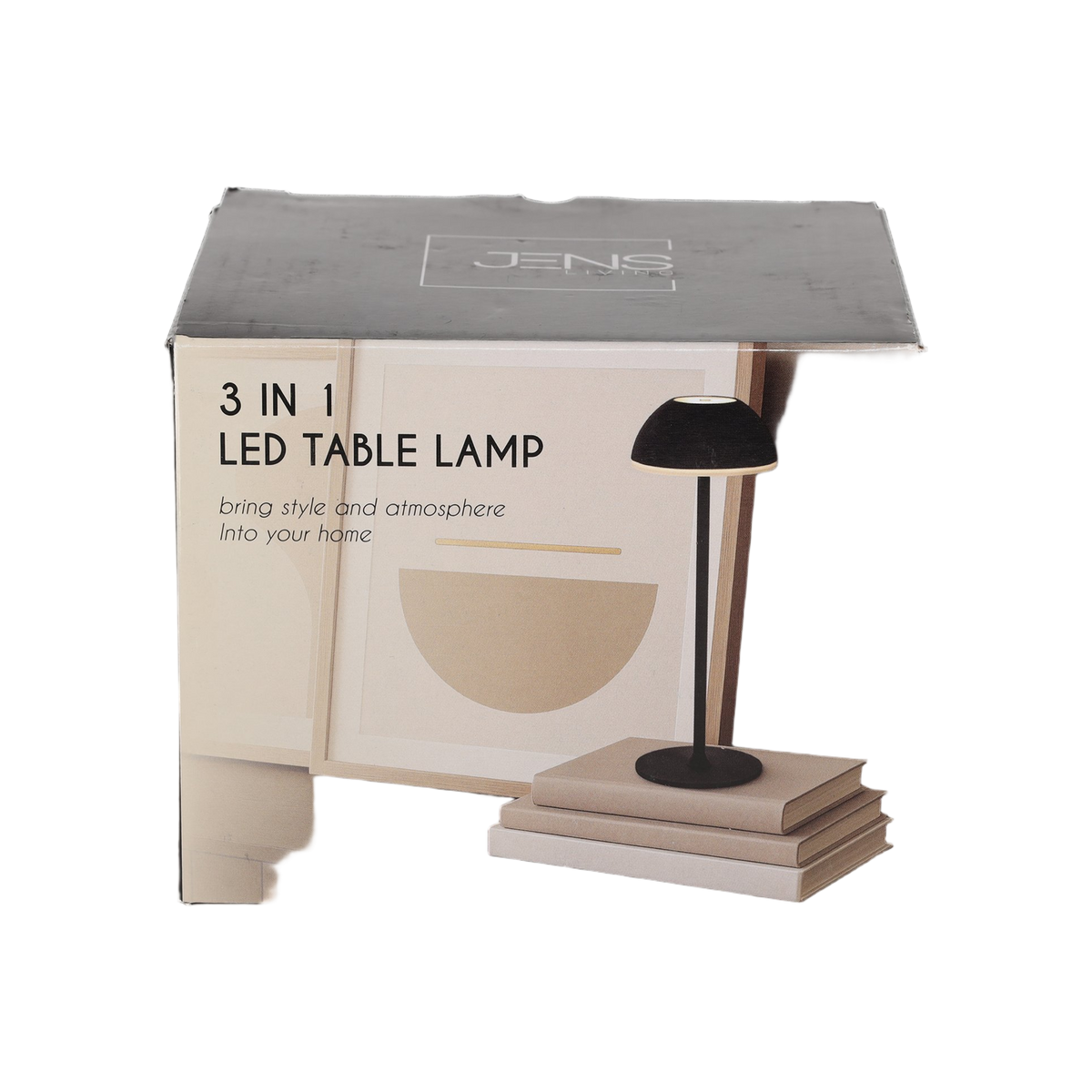 JENS Living 3-in-1 LED Touch Lamp Zwart