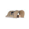 Karsten Opera 2400 Tunnel Tent 6 Person Family Tent with 2 Bedrooms