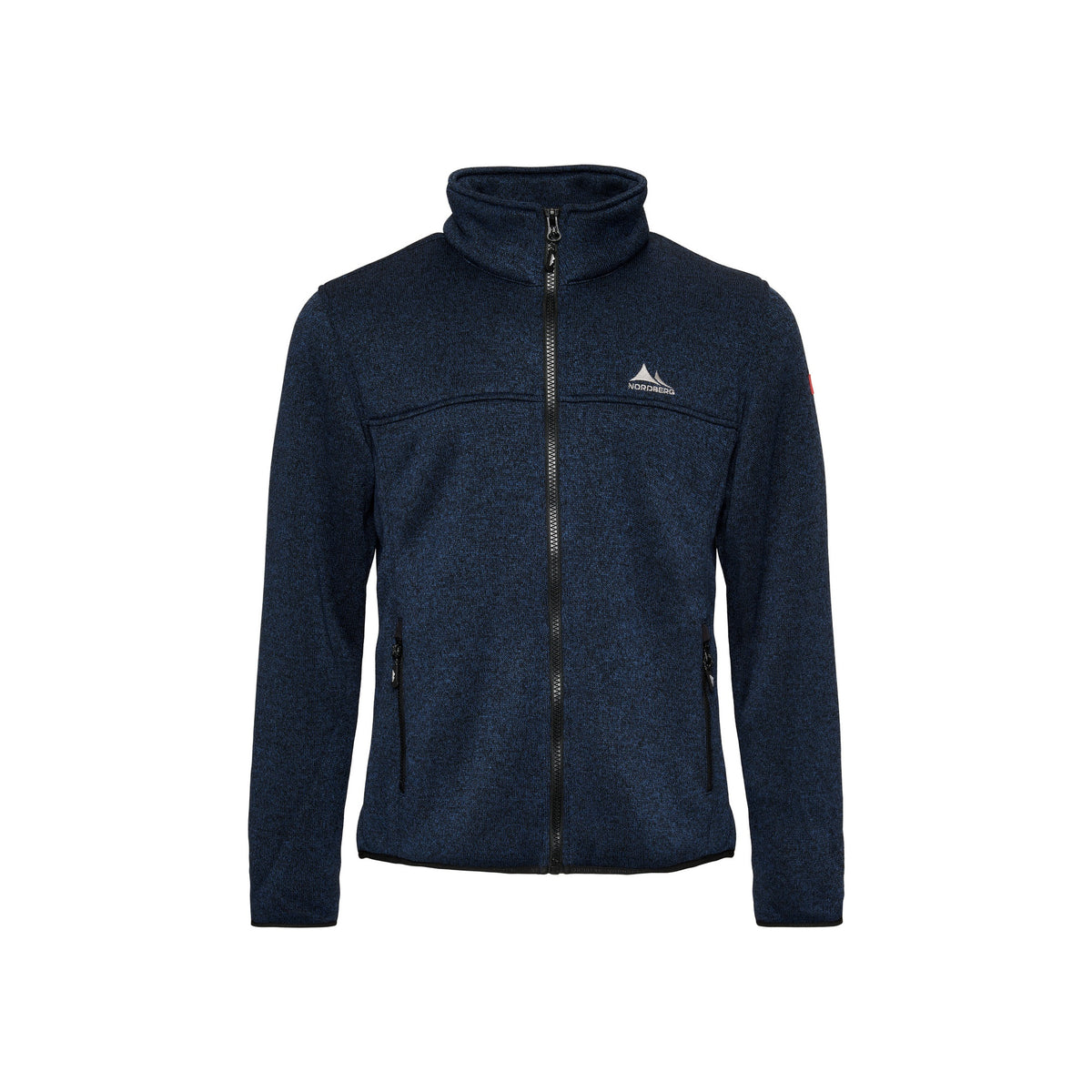 Nordberg Fred Mens fleece — Navy melange
