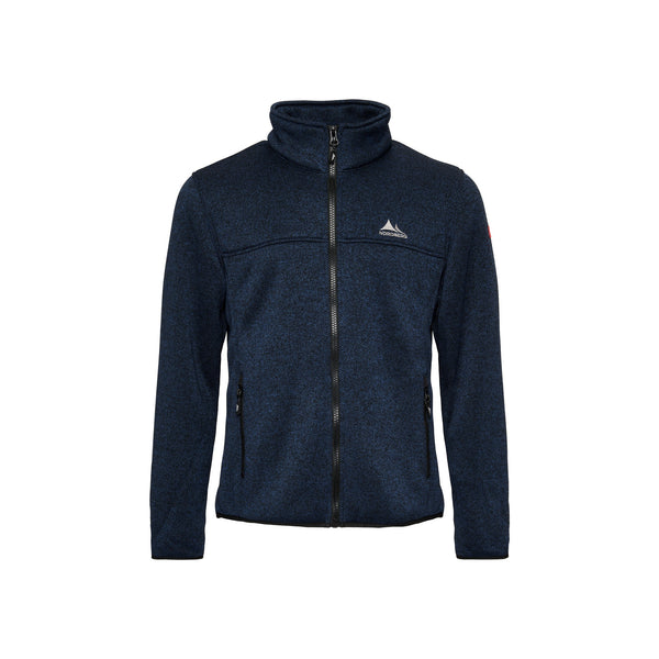 Nordberg Fred Mens fleece — Navy melange
