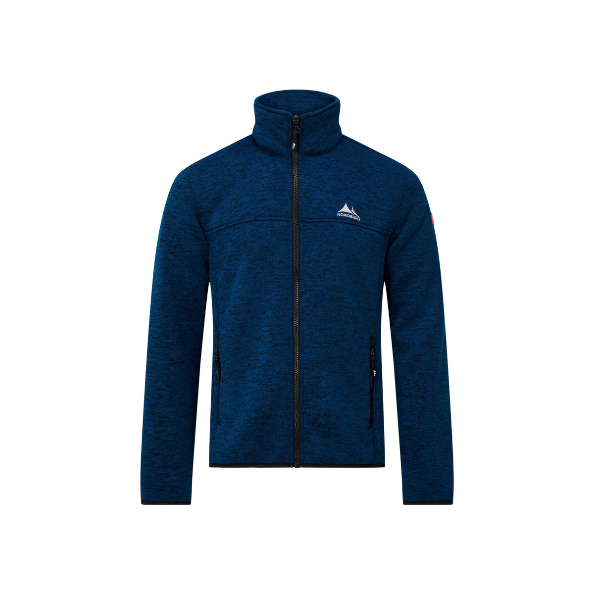 Nordberg Fred Mens fleece — Navy melange