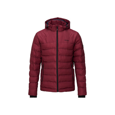Nordberg Konrad Mens Padded Jacket — Bordo