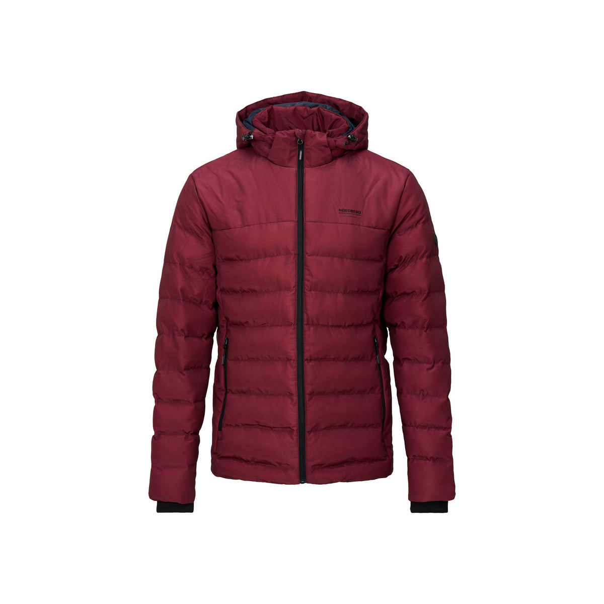 Nordberg Konrad Mens Padded Jacket — Bordo