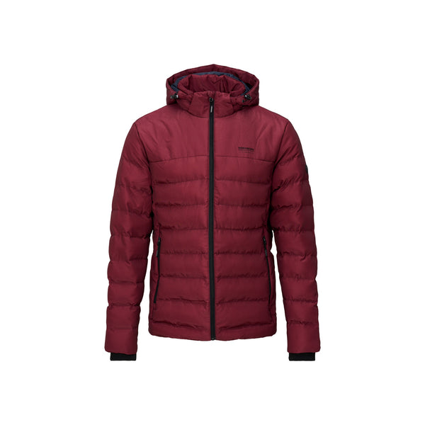 Nordberg Konrad Mens Padded Jacket — Bordo