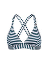 Brunotti Delphinia-Stripe Women Bikini Top — Snow