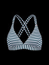 Brunotti Delphinia-Stripe Women Bikini Top — Snow