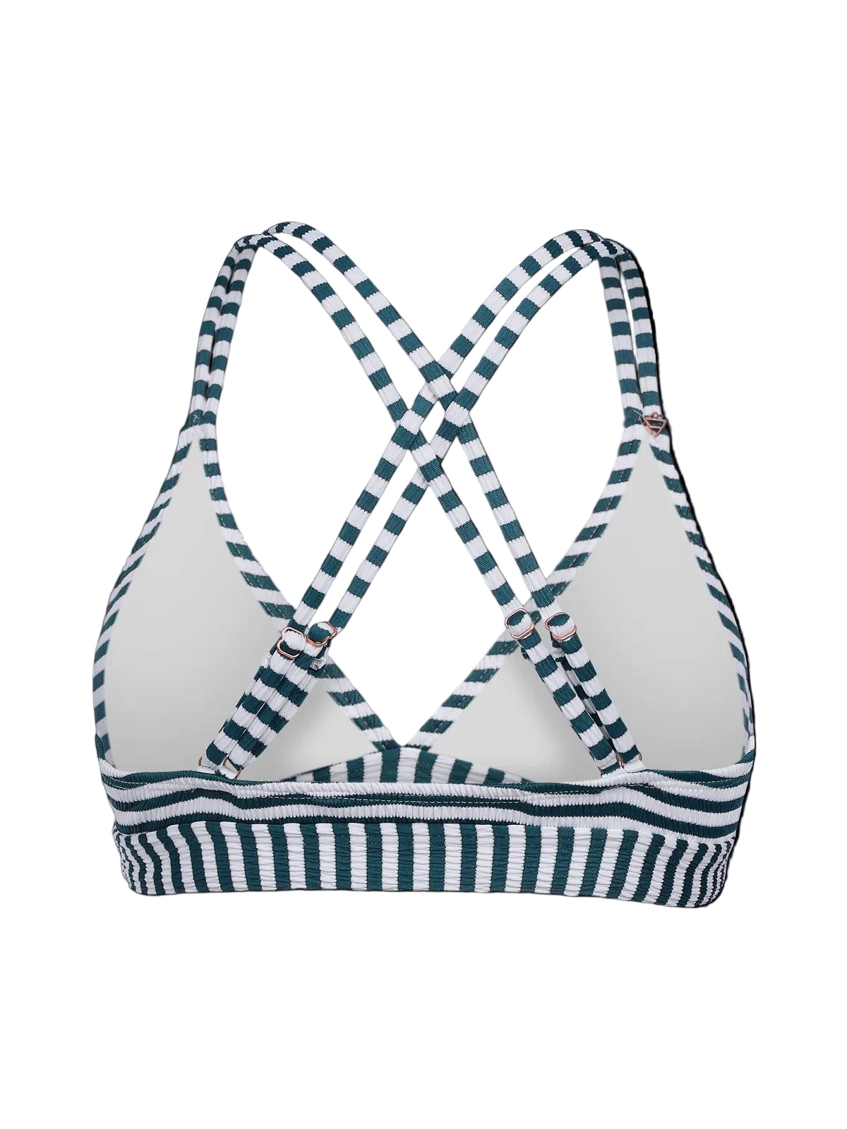 Brunotti Delphinia-Stripe Women Bikini Top — Snow