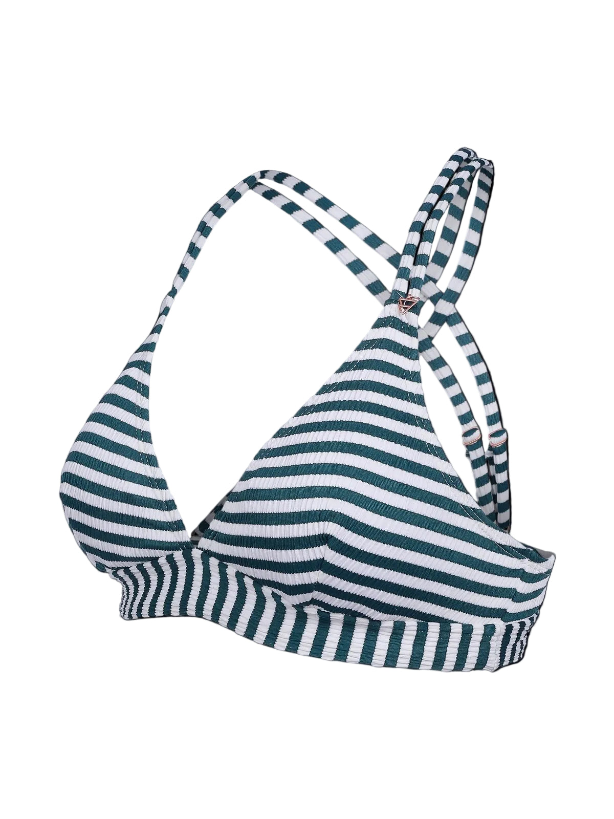 Brunotti Delphinia-Stripe Women Bikini Top — Snow