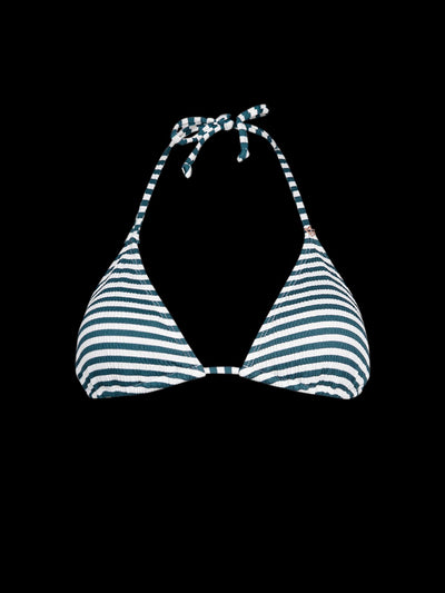 Brunotti Novalee-Stripe Women Bikini Top — Snow