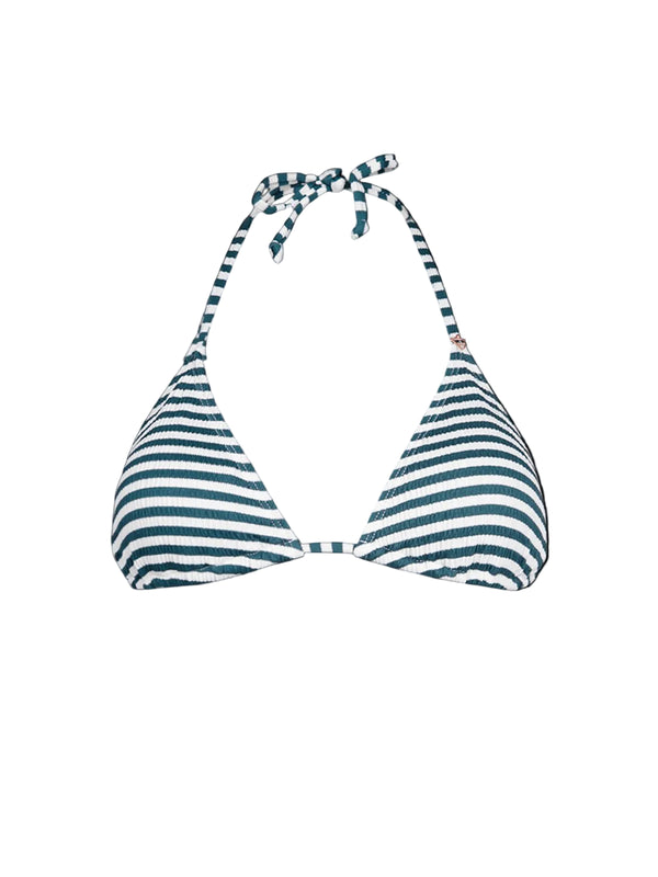 Brunotti Novalee-Stripe Women Bikini Top — Snow