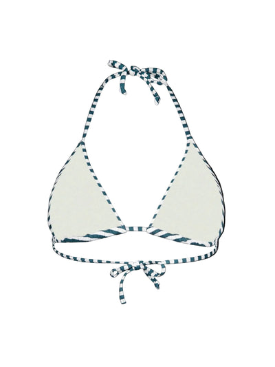 Brunotti Novalee-Stripe Women Bikini Top — Snow