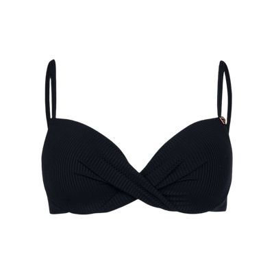 Brunotti Stefana-Rib Women Bikini Top — black