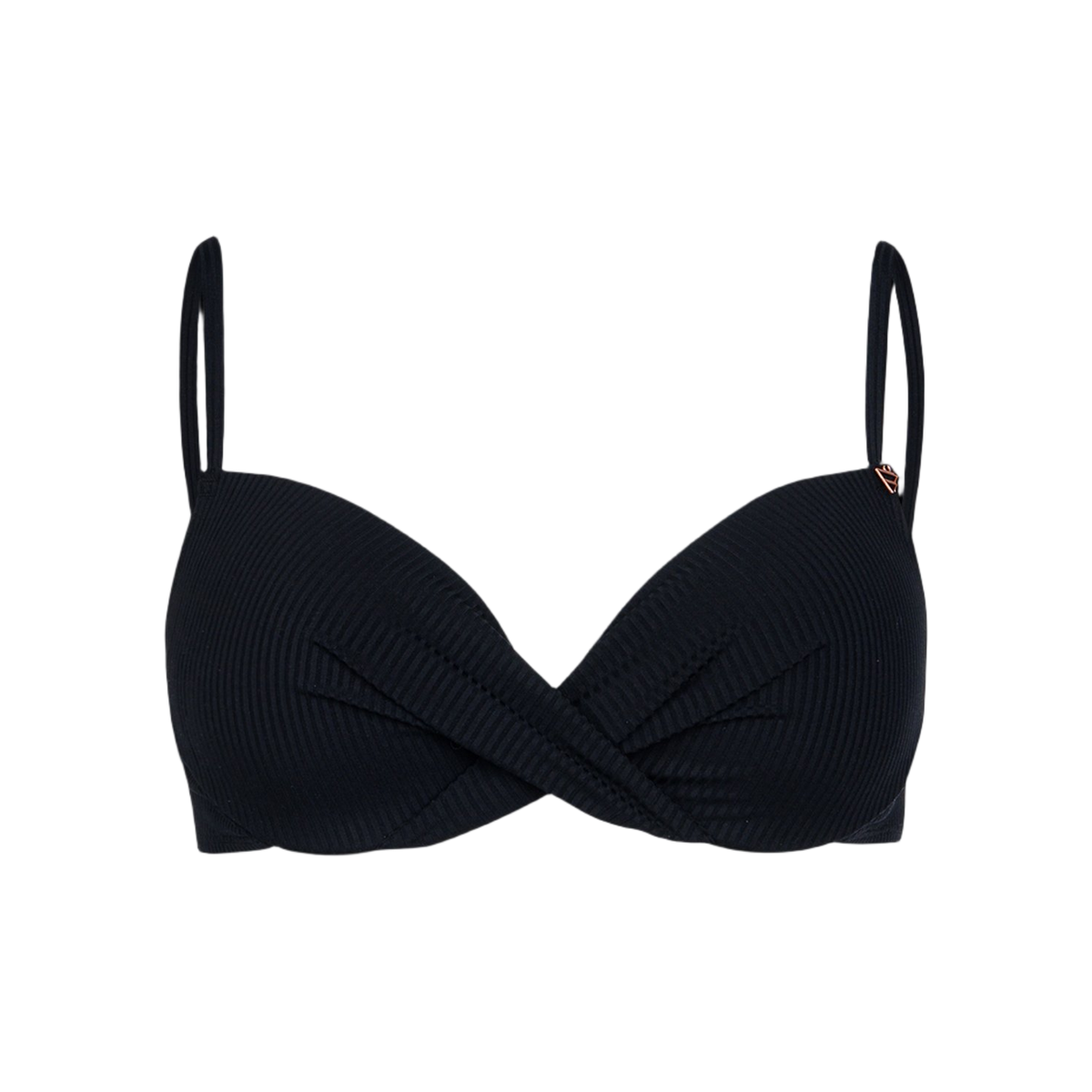 Brunotti Stefana-Rib Women Bikini Top — black