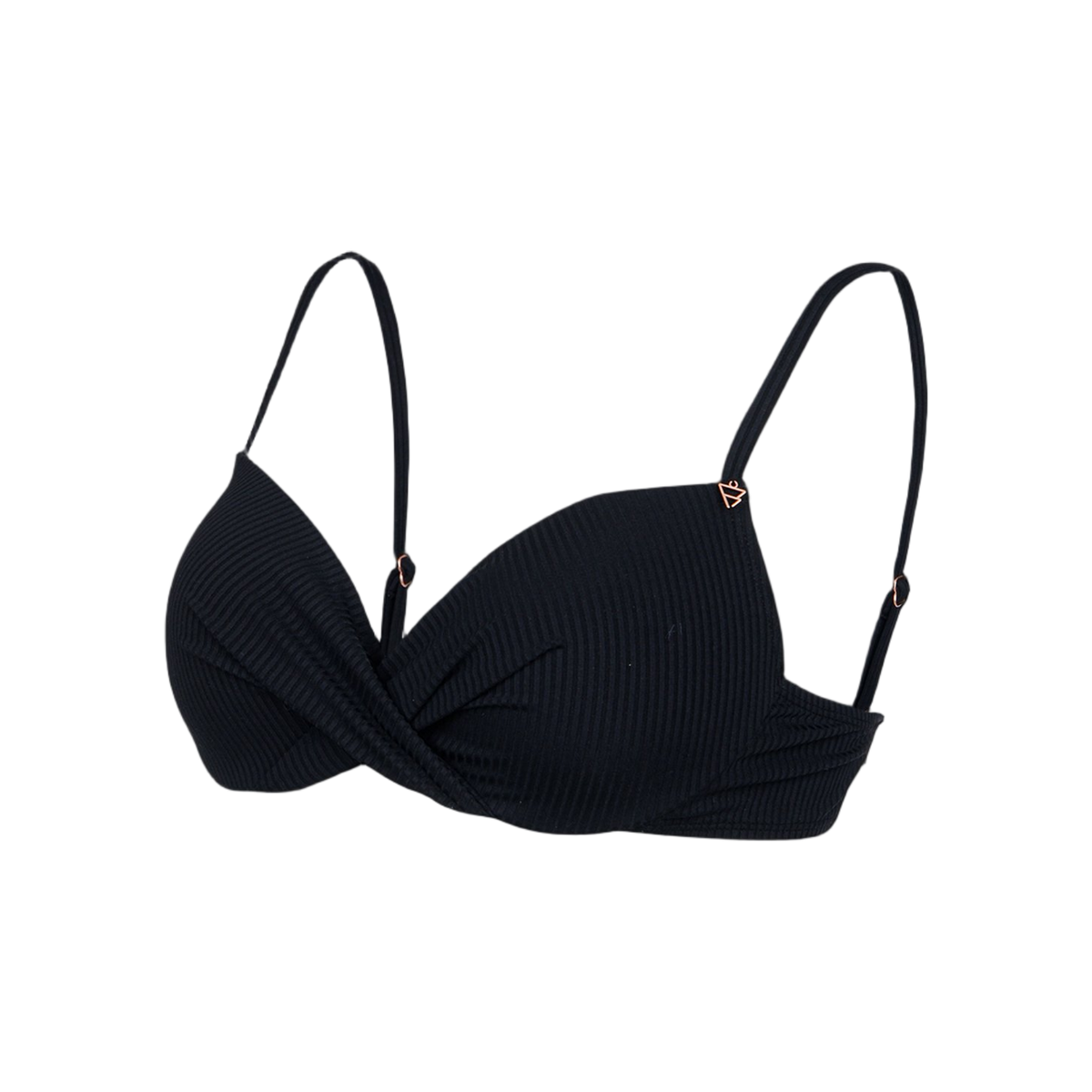 Brunotti Stefana-Rib Women Bikini Top — black