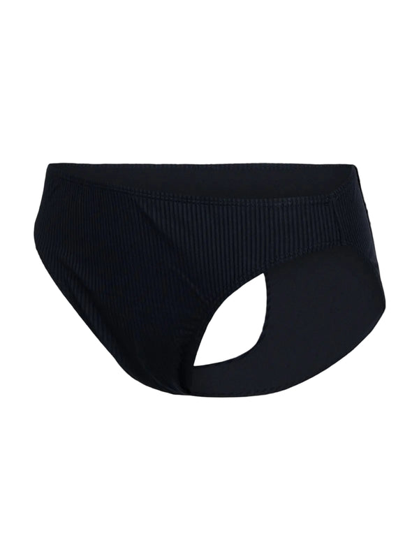 Brunotti Nolina-Rib Women Bikini Bottom — black