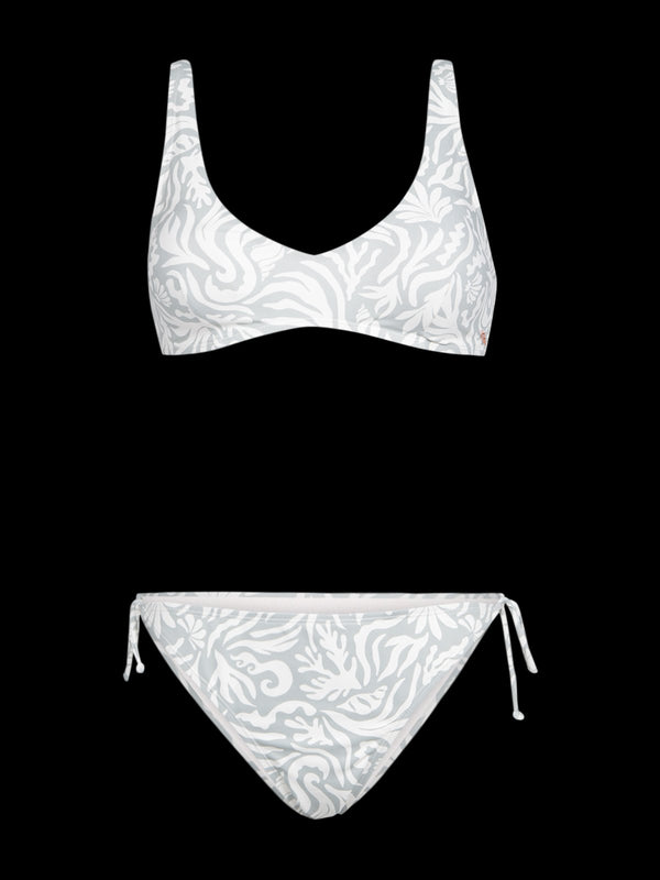Brunotti Lavinja-Print Women Bikini — Aqua Grey