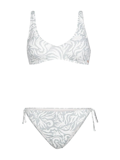 Brunotti Lavinja-Print Women Bikini — Aqua Grey