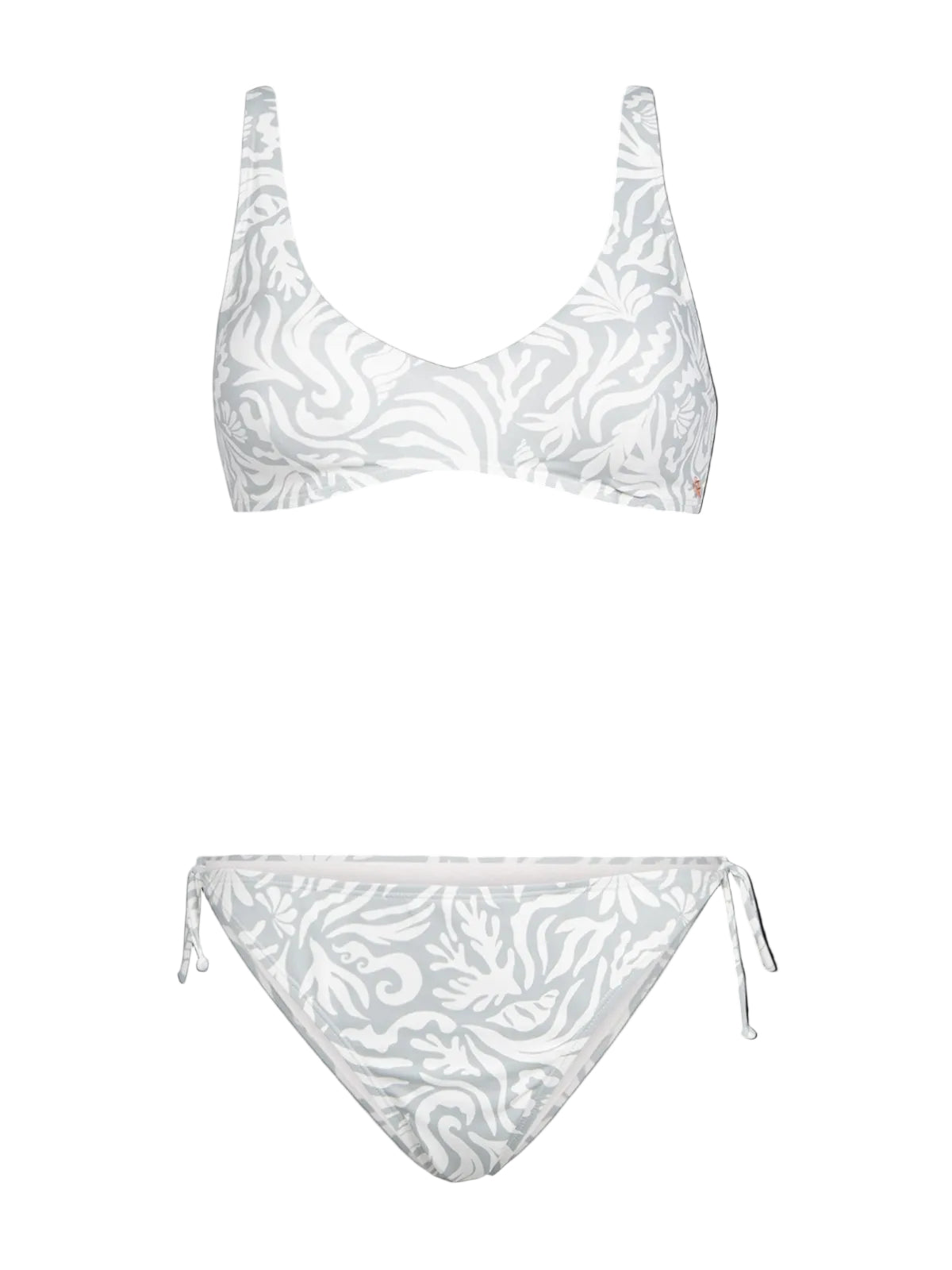 Brunotti Lavinja-Print Women Bikini — Aqua Grey
