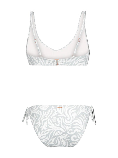 Brunotti Lavinja-Print Women Bikini — Aqua Grey