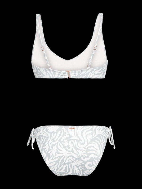 Brunotti Lavinja-Print Women Bikini — Aqua Grey