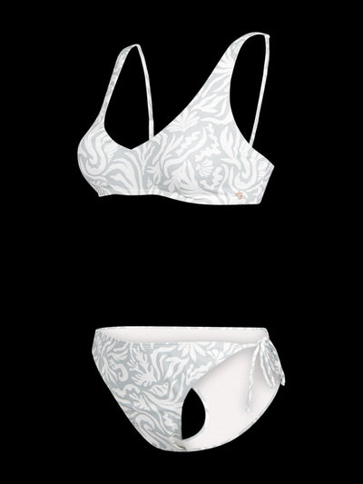 Brunotti Lavinja-Print Women Bikini — Aqua Grey