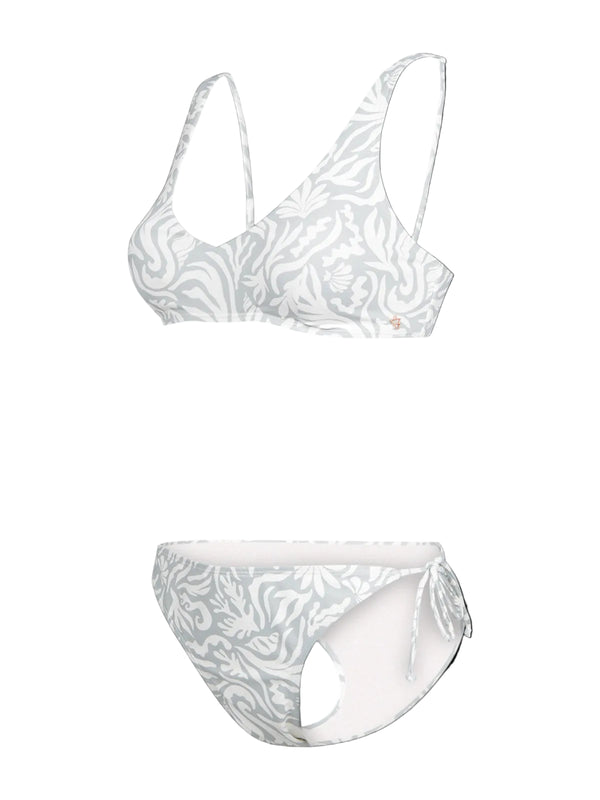 Brunotti Lavinja-Print Women Bikini — Aqua Grey