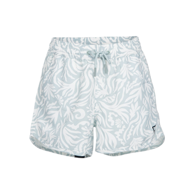 Brunotti Tulya-Print Girls Swim Shorts — Aqua Grey