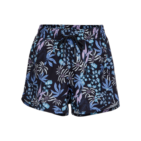 Brunotti Tulya-Print Girls Swim Shorts — Aqua Grey