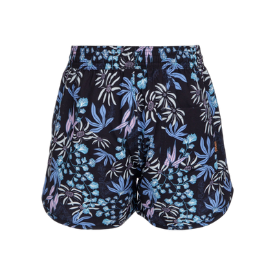 Brunotti Tulya-Print Girls Swim Shorts — Aqua Grey