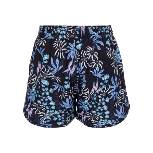 Brunotti Tulya-Print Girls Swim Shorts — Aqua Grey