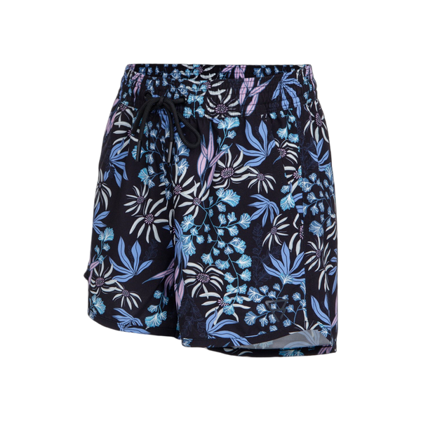 Brunotti Tulya-Print Girls Swim Shorts — Aqua Grey
