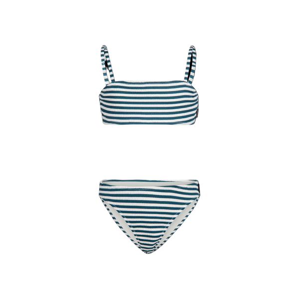 Brunotti Mezze-Stripe Girls Bikini — Snow